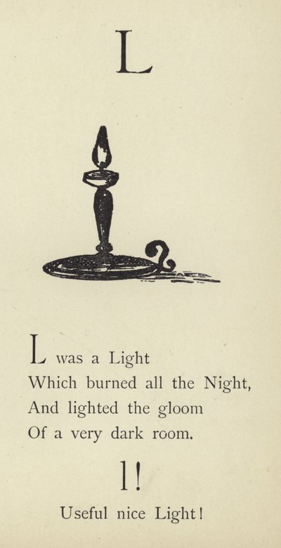 L harfi by Edward Lear